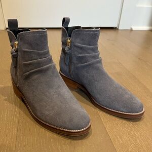 Cole Haan Gray Ankle Boots